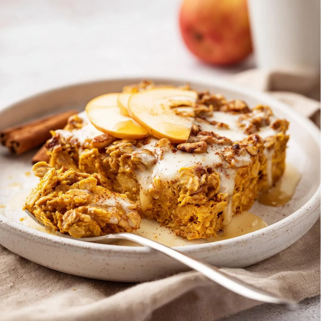 1 Simple Pumpkin Apple Baked Oatmeal Recipe 3 Pumpkin Apple Baked Oatmeal - detail 1