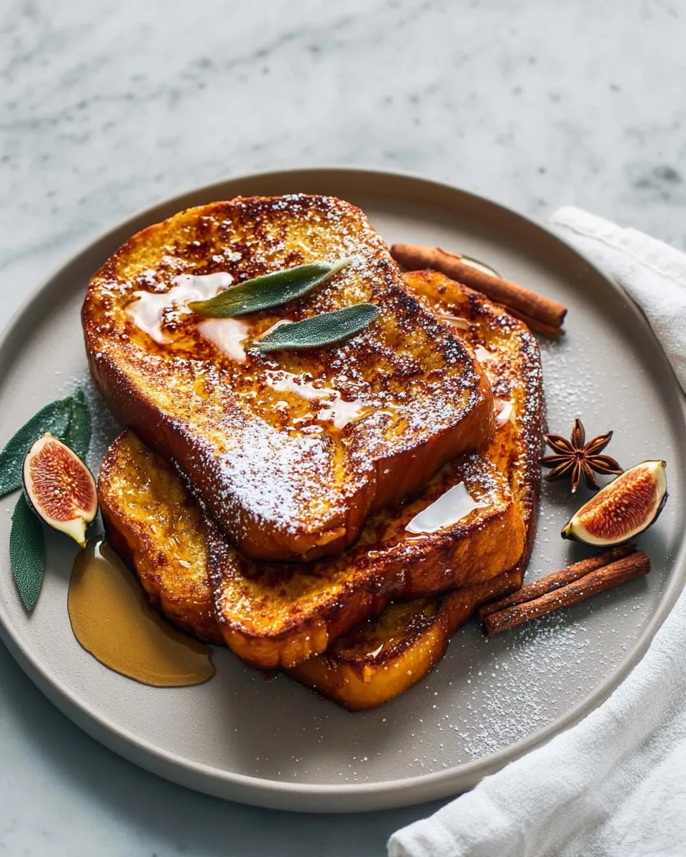 Pumpkin Brioche French Toast - detail 1
