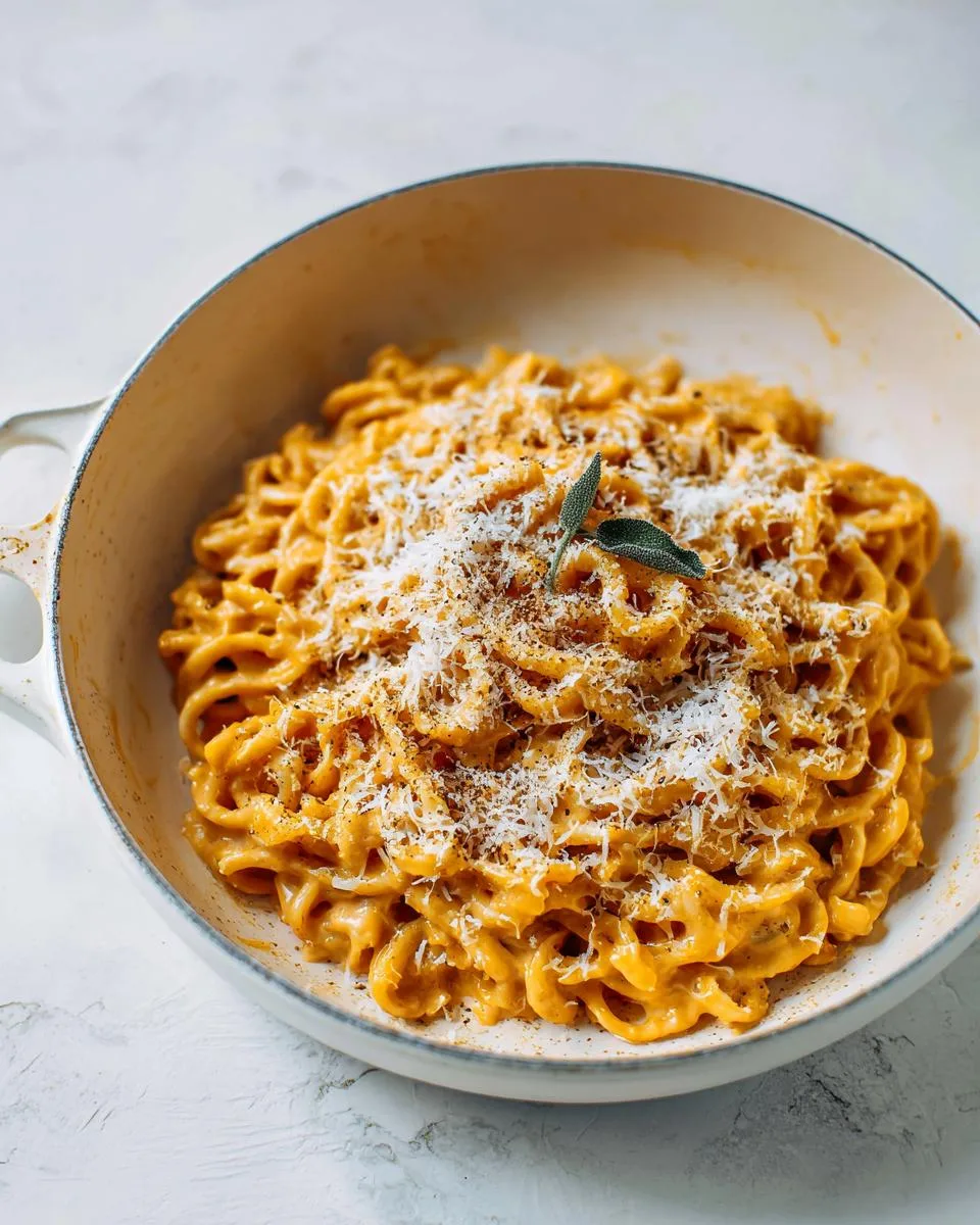 Pumpkin Cacio e Pepe: 30-Minute Heavenly Creamy Dinner 3 Pumpkin Cacio e Pepe - detail 1