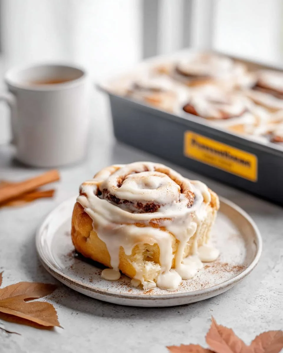 Pumpkin Chai Cinnamon Rolls - detail 1