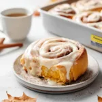 Pumpkin Chai Cinnamon Rolls