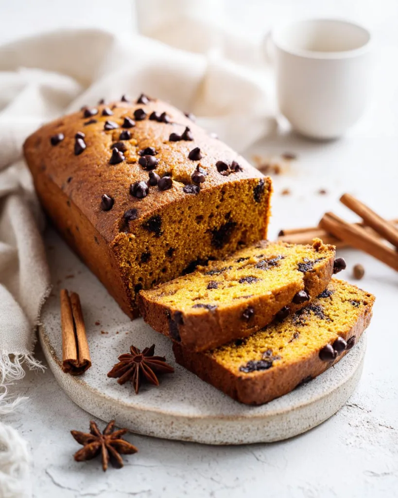 Irresistible Pumpkin Chocolate Chip Bread in 60 Minutes 3 Pumpkin Chocolate Chip Bread