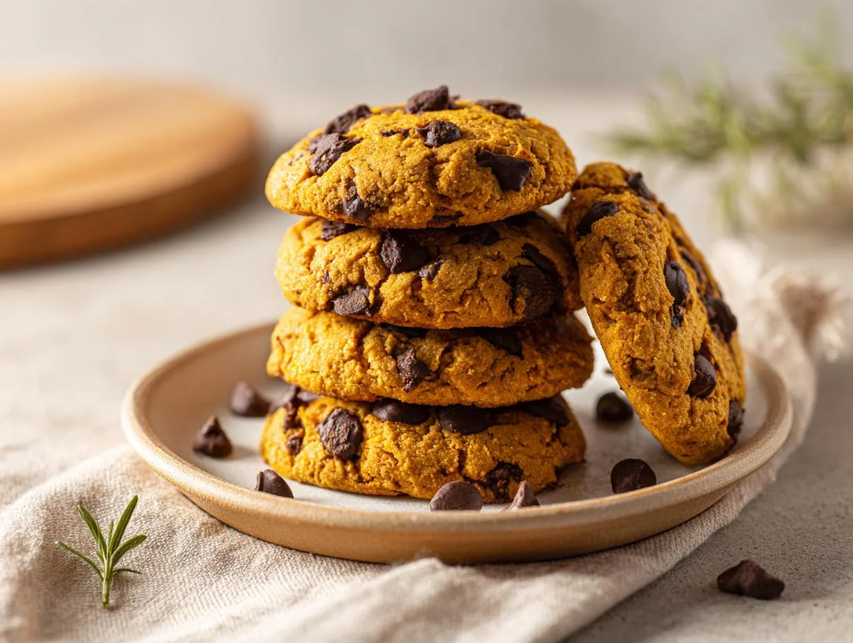 Pumpkin Chocolate Chip Cookies