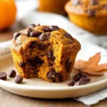 Pumpkin Chocolate Chip Muffins: 1 Bowl Bliss 4 Pumpkin Chocolate Chip Muffins