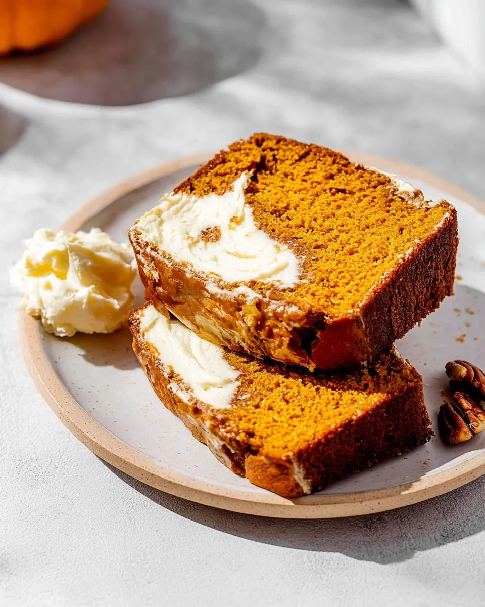 Pumpkin Cream Cheese Bread - detail 1