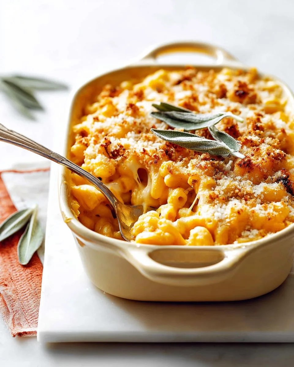 Creamy 20-Minute Pumpkin Mac & Cheese 3 Pumpkin Mac & Cheese - detail 1