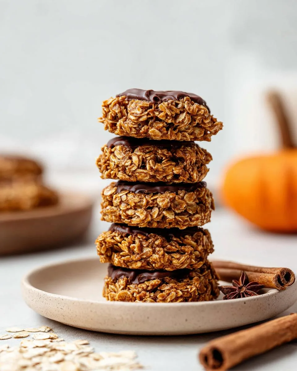 Irresistible Pumpkin No-Bake Cookies Ready in 30 3 Pumpkin No-Bake Cookies - detail 1