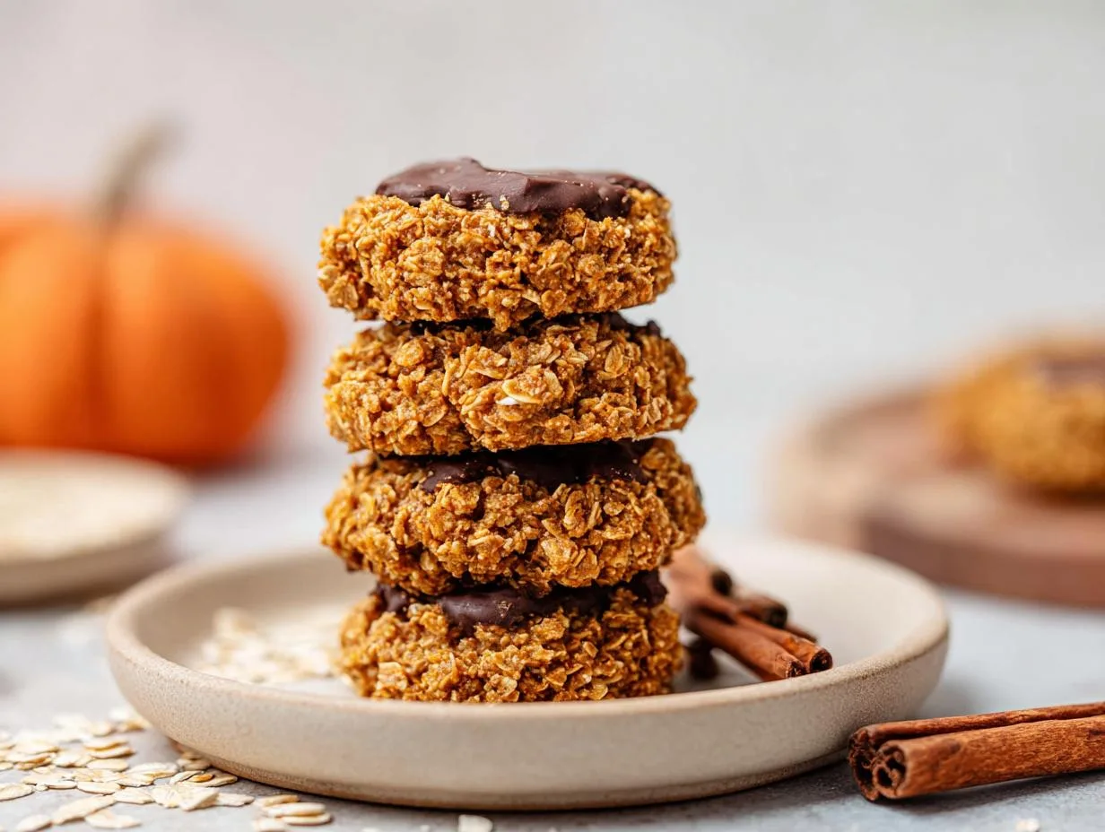 Pumpkin No-Bake Cookies