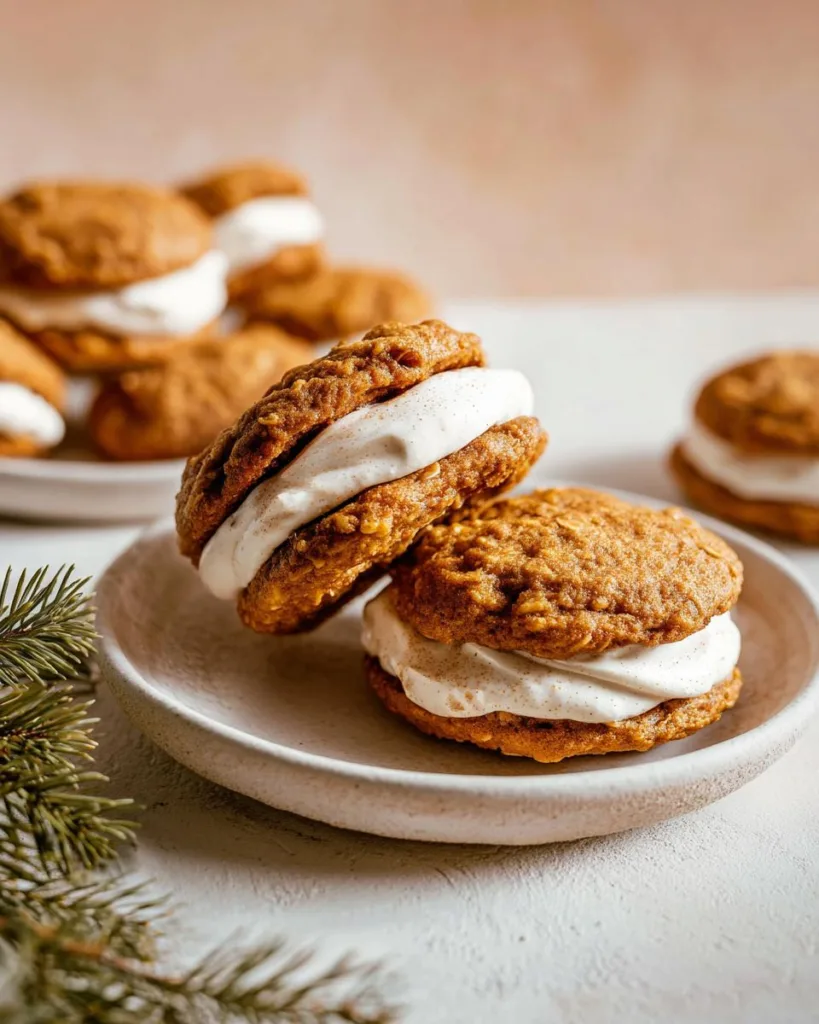Irresistibly Cozy 3-Step Pumpkin Oatmeal Cream Pies 3 Pumpkin Oatmeal Cream Pies