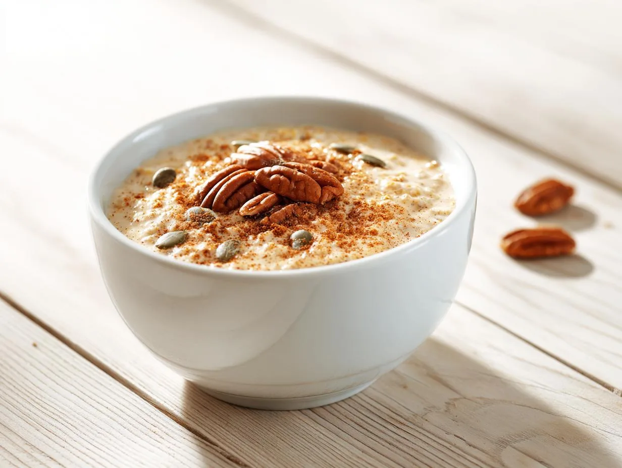Recipe Kitchen Hub - Easy Slow Cooker Recipes 22 Pumpkin Overnight Oats