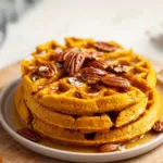 Amazing 12g Protein Pumpkin Protein Waffles 4 Pumpkin Protein Waffles
