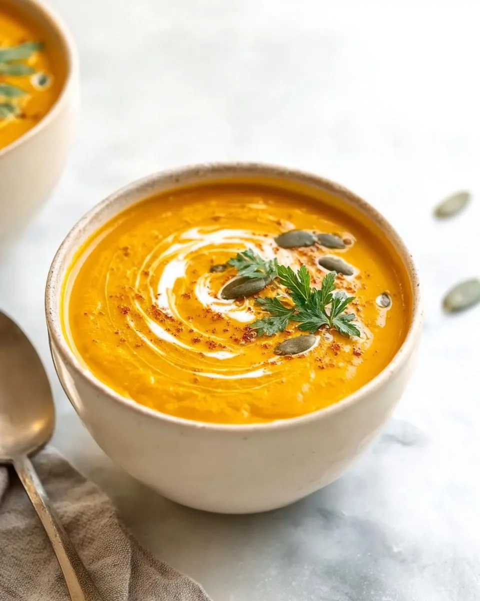 Healthy Pumpkin Quinoa Soup a Cozy Bowl 3 Pumpkin Quinoa Soup - detail 1