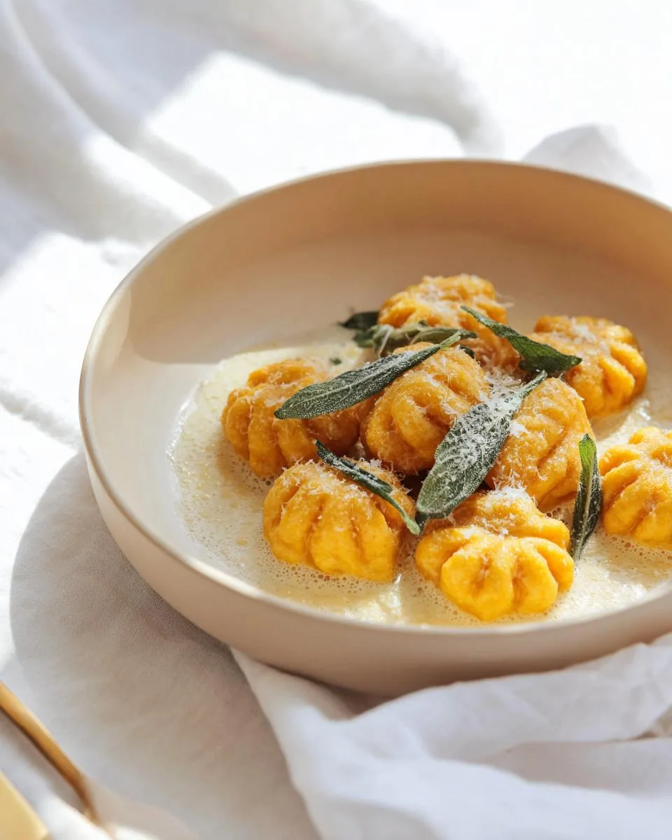 Pumpkin Shaped Gnocchi - detail 1