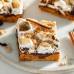 Pumpkin S'mores Cookie Bars Easy 1-Pan Gooey Magic 4 Pumpkin S'mores Cookie Bars