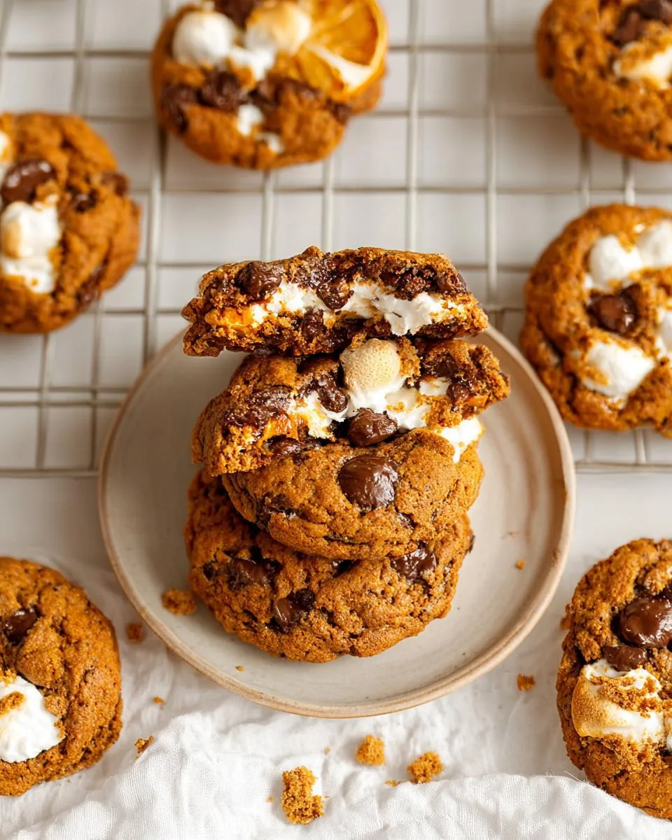 Pumpkin S'mores Cookies 3 Easy Secrets 3 Pumpkin S'mores Cookies - detail 1