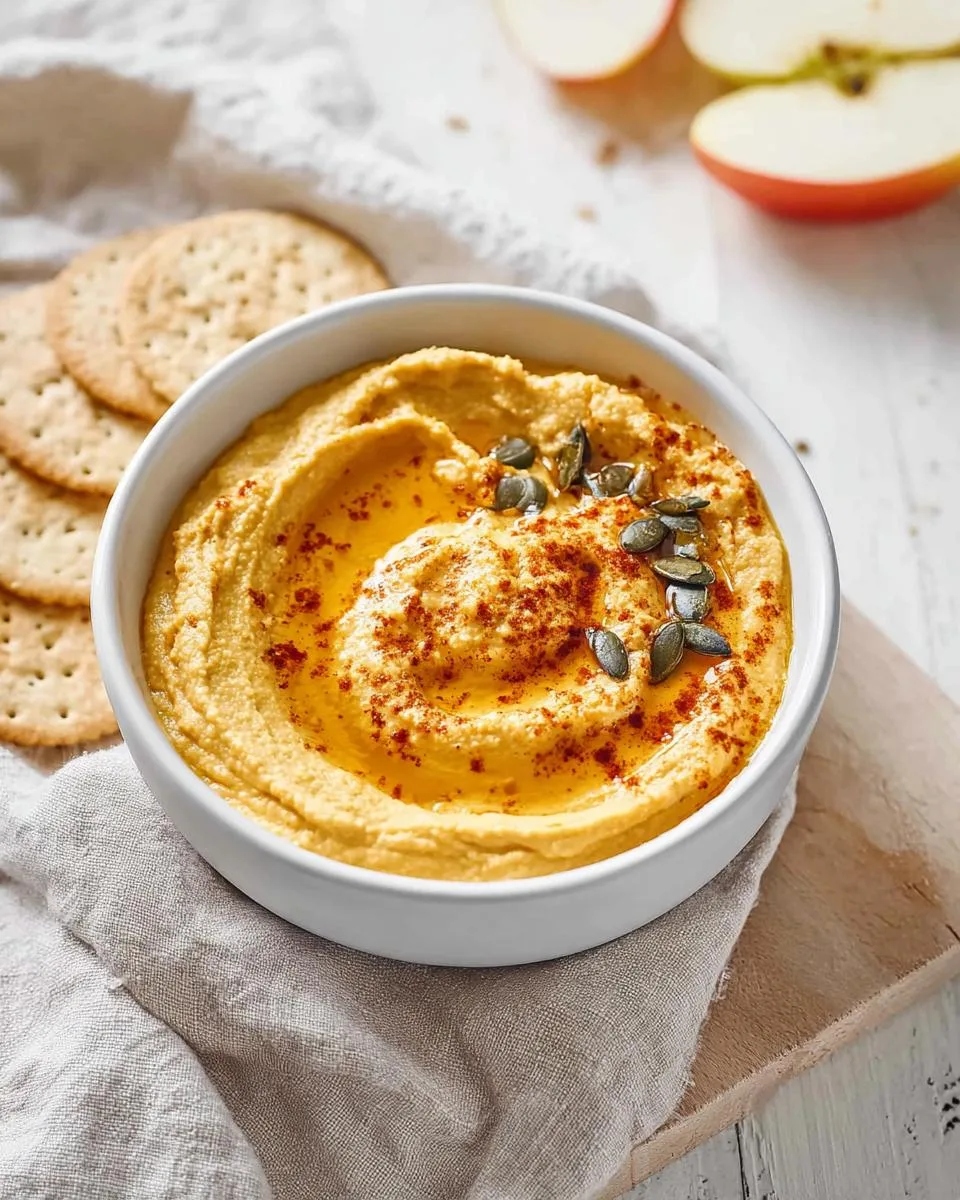 Pumpkin Spice Dessert Hummus - detail 1