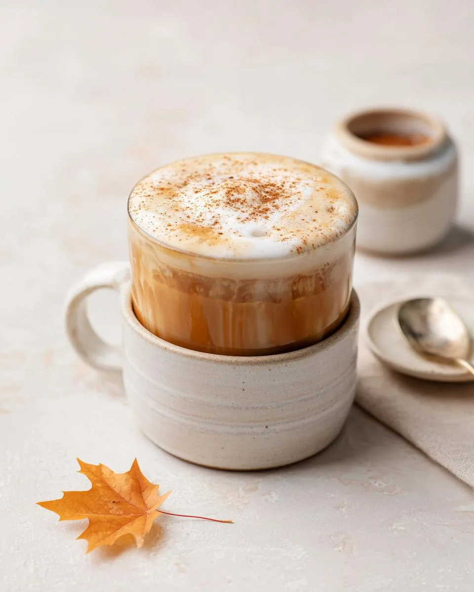 10-Minute Cozy Pumpkin Spice Oat Milk Latte 3 Pumpkin Spice Oat Milk Latte - detail 1