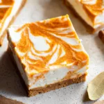 Perfect Pumpkin Swirl Cheesecake Bars Recipe 4 Pumpkin Swirl Cheesecake Bars