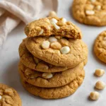 Soft Pumpkin White Chocolate Macadamia Cookies 4 Pumpkin White Chocolate Macadamia Nut Cookies
