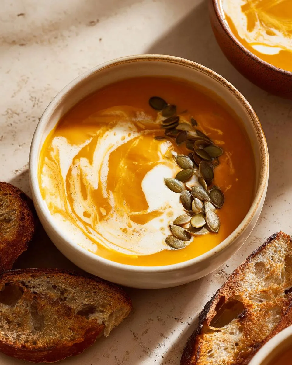 Cozy 45-Minute Pumpkin & Sweet Potato Soup 3 Pumpkin & sweet potato soup - detail 1