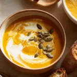 Cozy 45-Minute Pumpkin & Sweet Potato Soup 4 Pumpkin & sweet potato soup