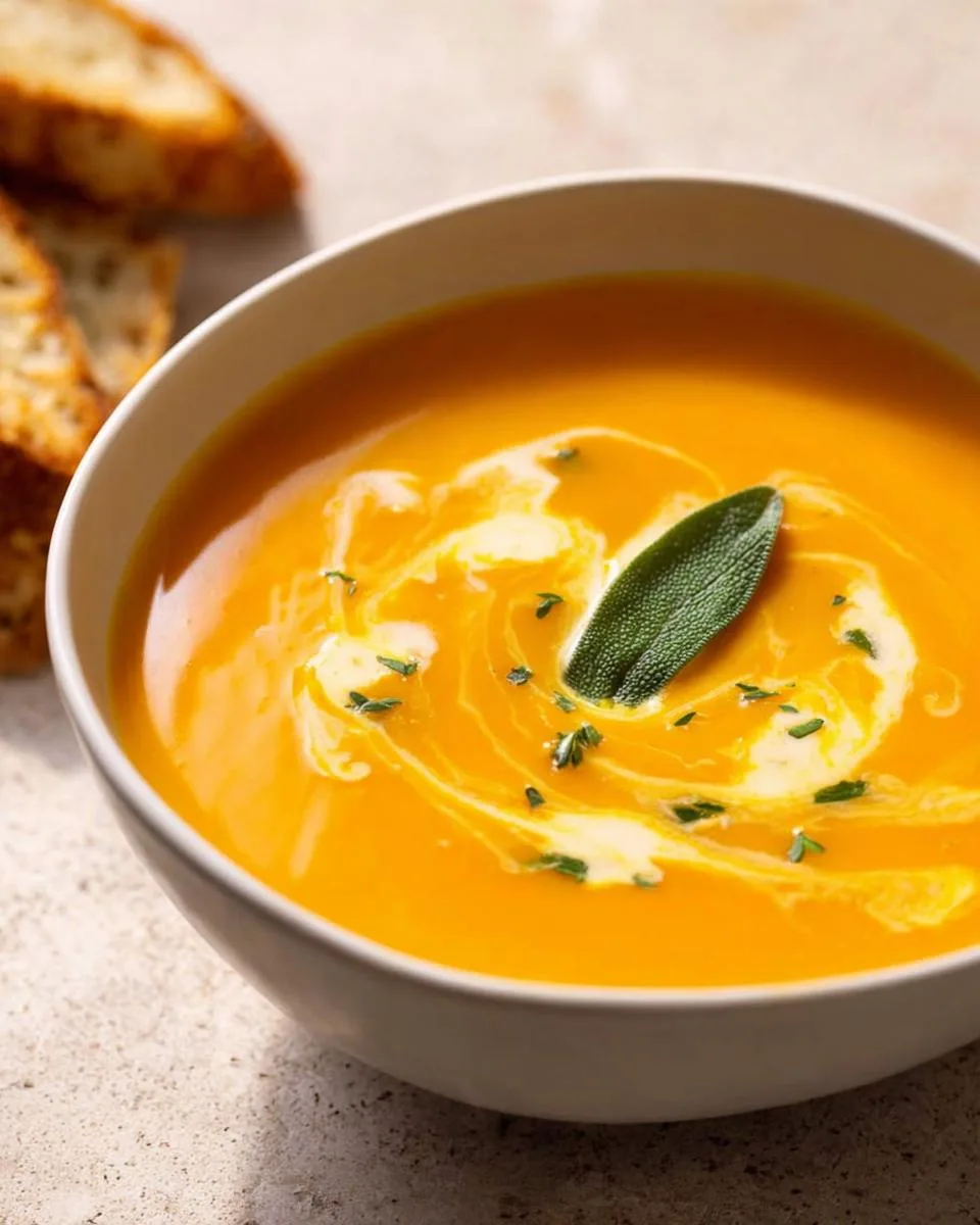 Roasted Butternut Squash Soup Perfect 5-Step 3 Roasted Butternut Squash Soup - detail 1