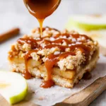 Salted Caramel Apple Pie Bars