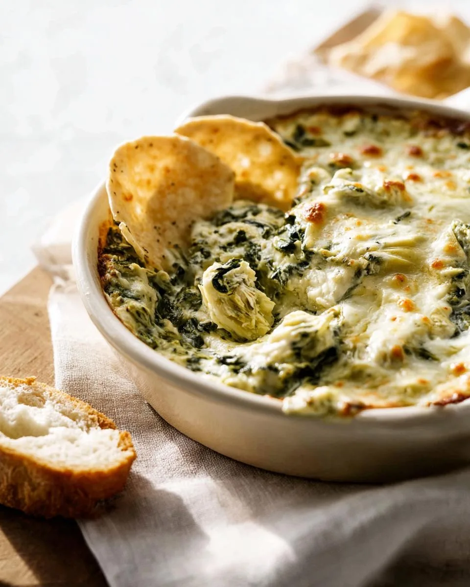 Spinach Artichoke Dip: 35-Minute Crowd Favorite 3 Spinach Artichoke Dip - detail 1