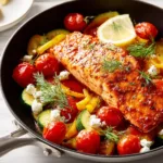 Summer Salmon Skillet