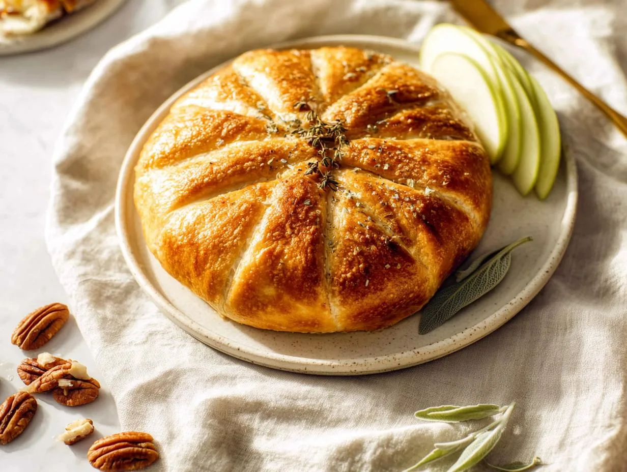 Recipe Kitchen Hub - Easy Slow Cooker Recipes 18 Sweet & Savory Pumpkin Baked Brie