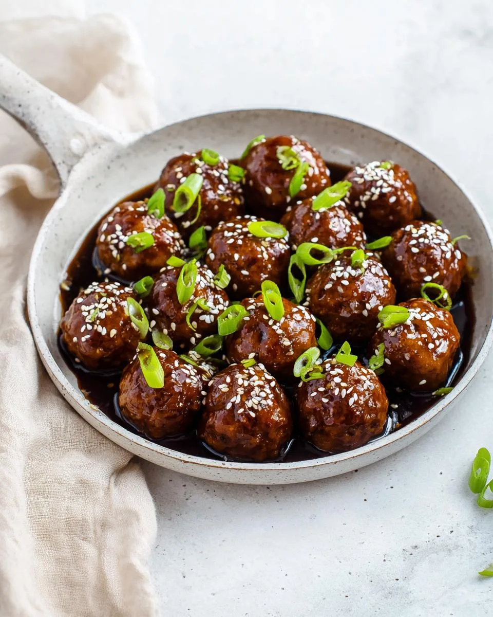 35 Minute Teriyaki Meatballs Fix Your Cravings 3 Teriyaki Meatballs - detail 1