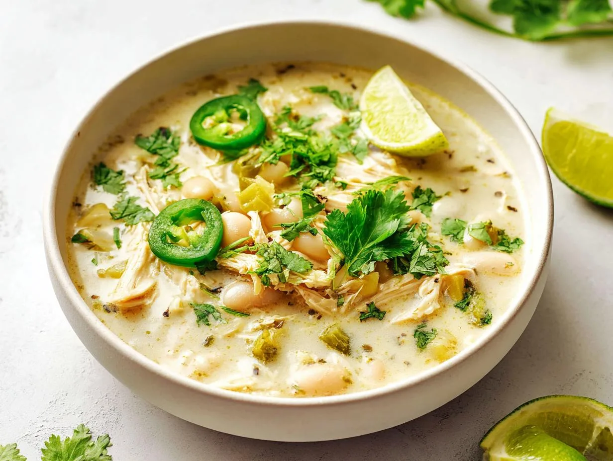 Recipe Kitchen Hub - Easy Slow Cooker Recipes 16 White Chicken Chili