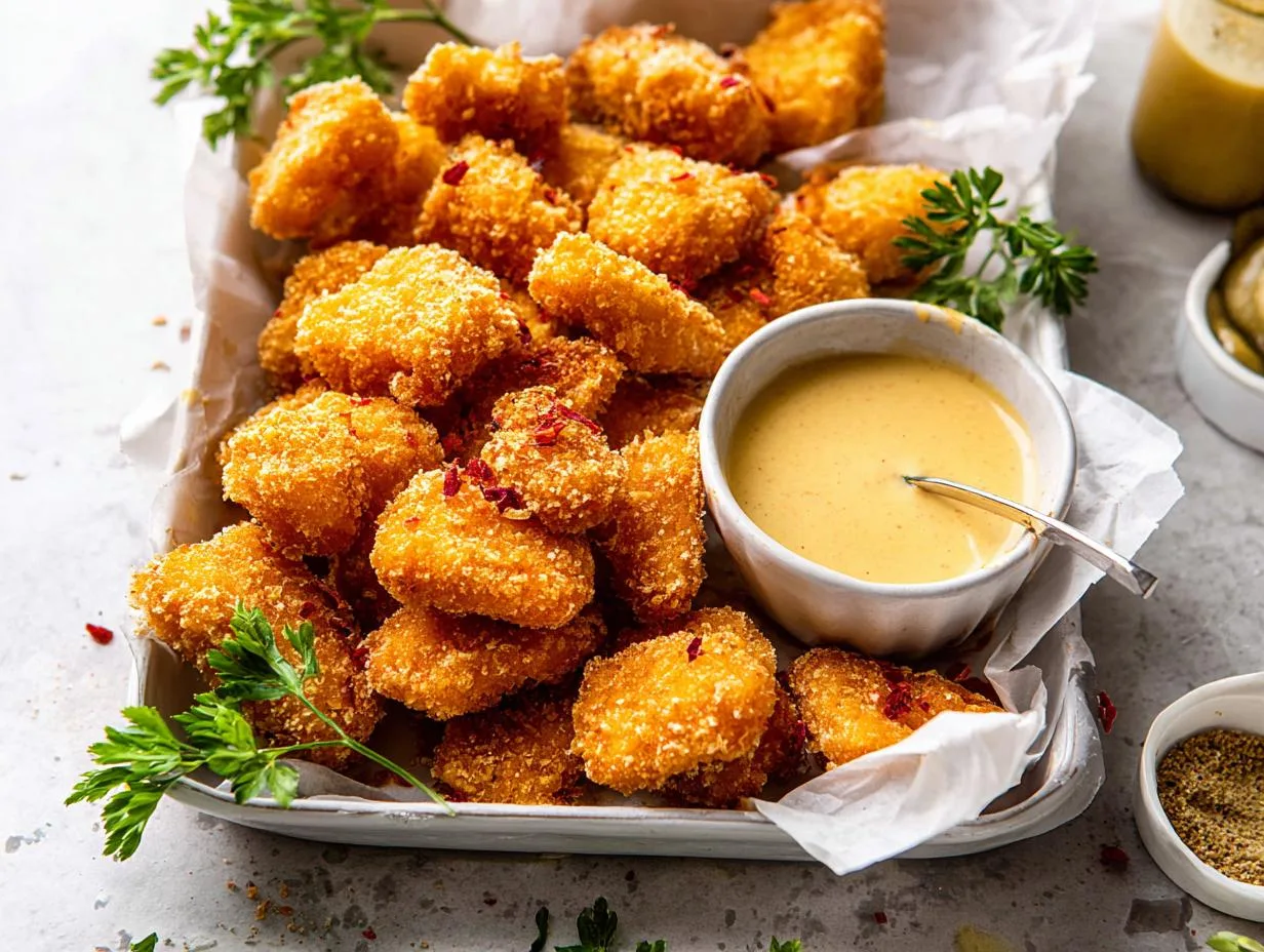 Recipe Kitchen Hub - Easy Slow Cooker Recipes 14 baked Chicken Nuggets