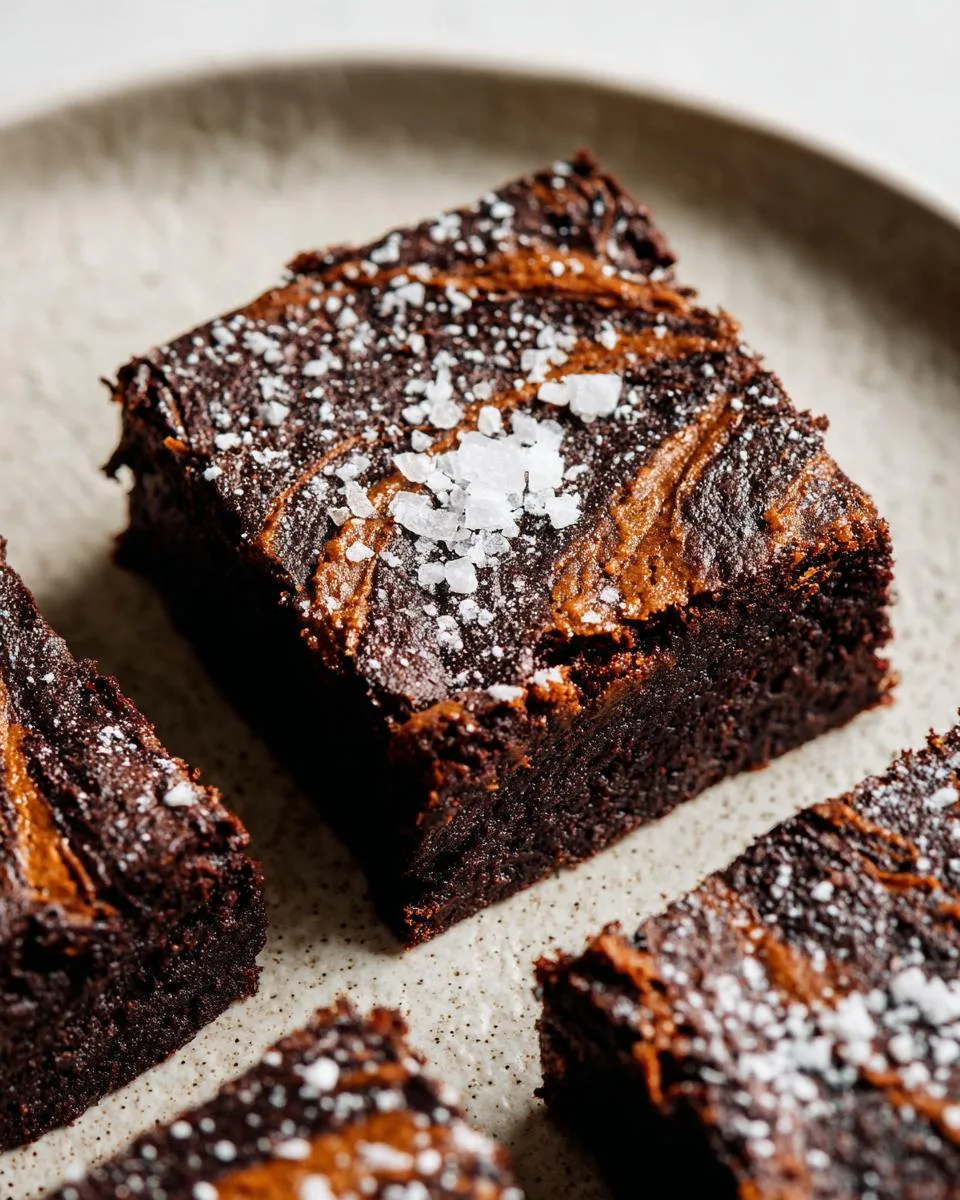 chocolate Pumpkin Brownies - detail 1