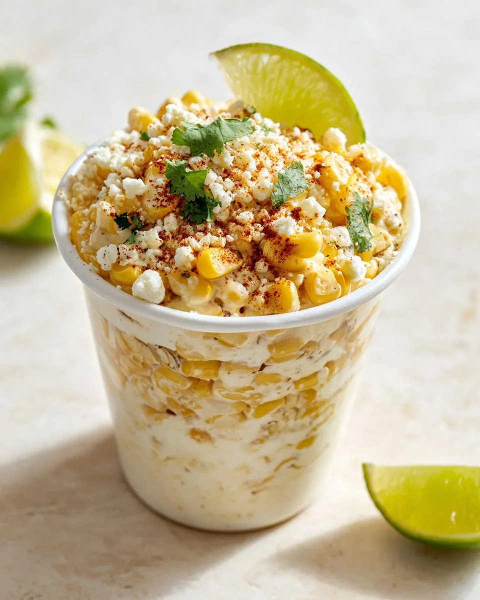 Perfect Creamy Mexican Street Corn Cup 4 Steps 3 creamy mexican street corn cup - detail 1