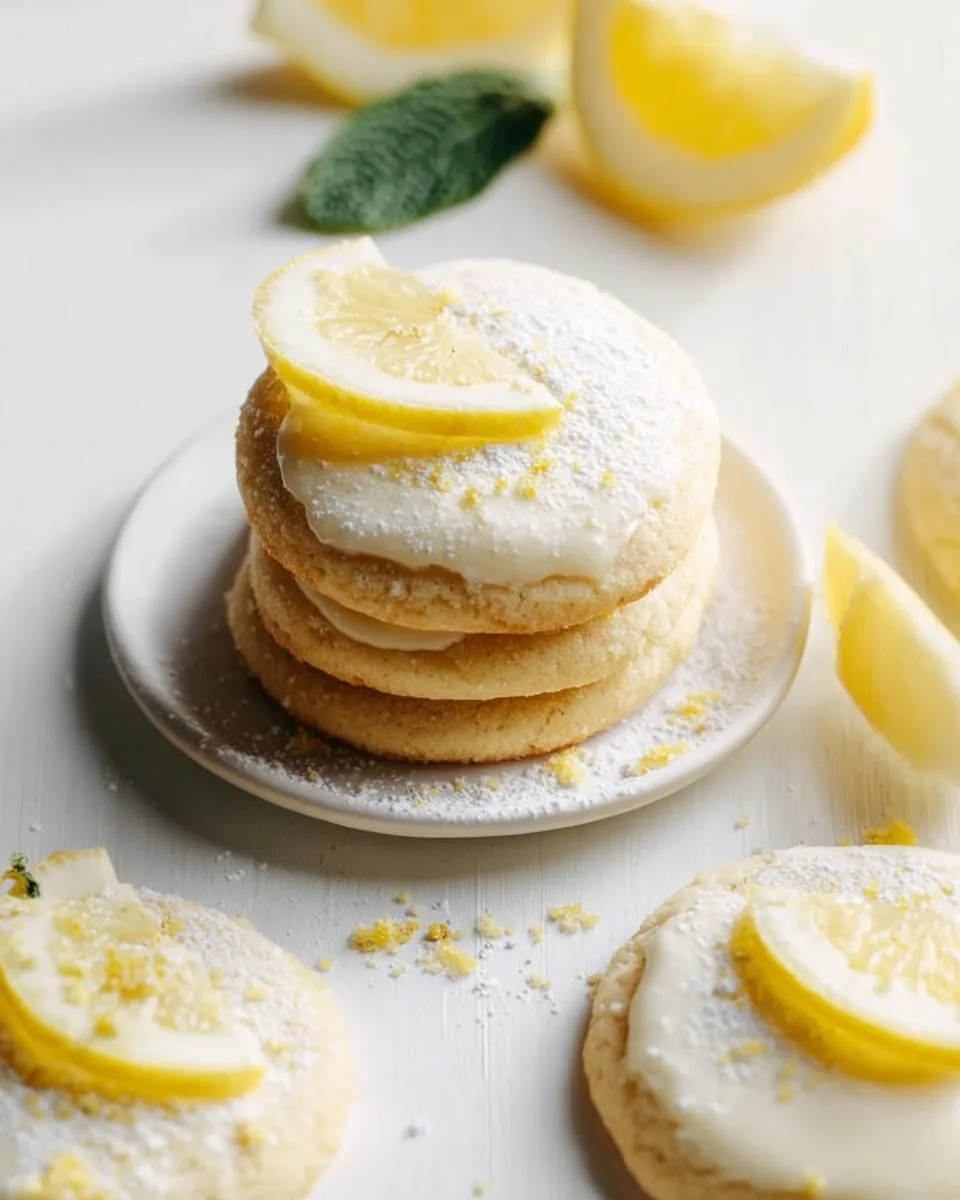 Perfect 30 Minute Lemon Sugar Cookies 3 lemon sugar cookies - detail 1