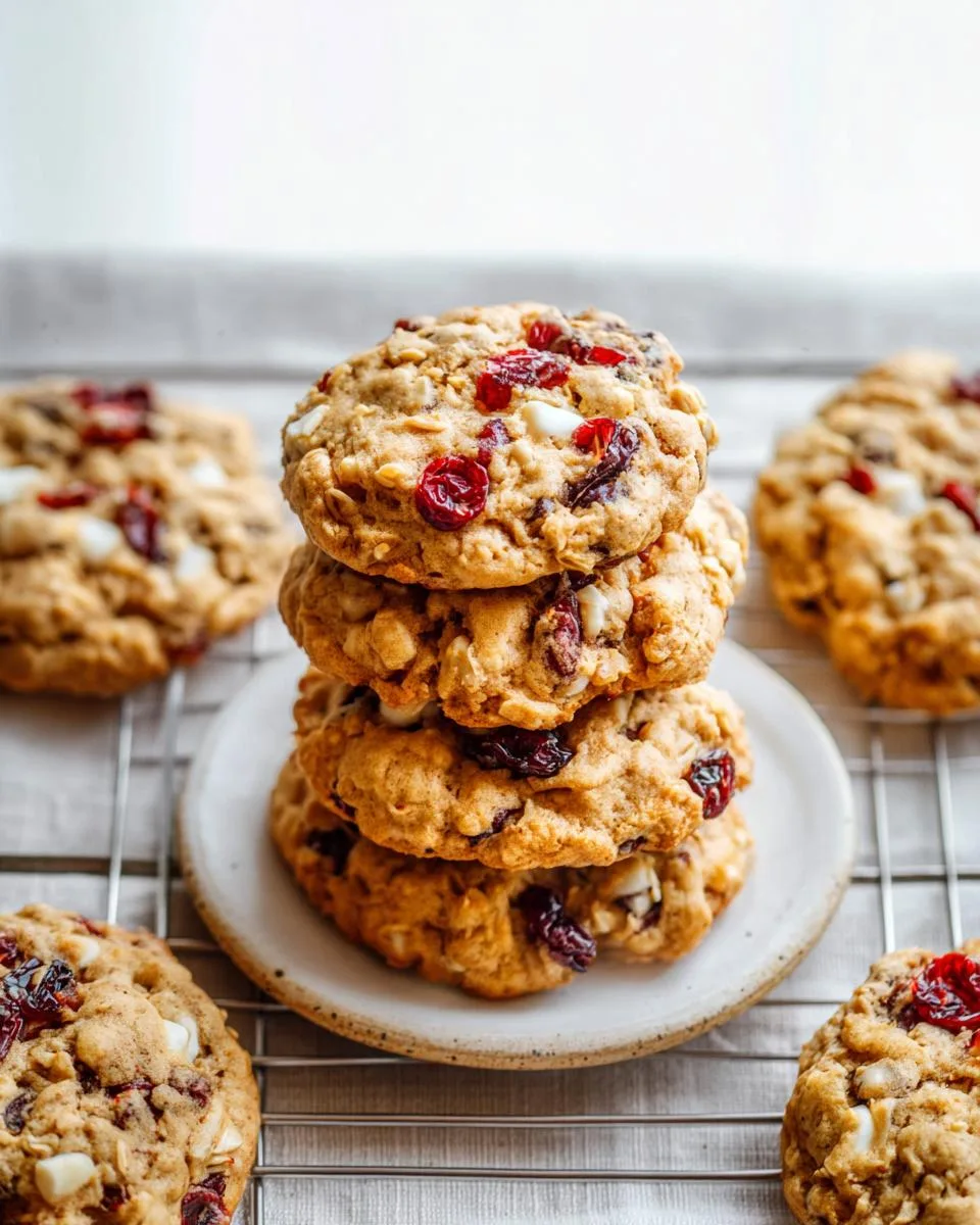5 Tips for Perfect Oatmeal Cranberry Cookies 3 oatmeal cranberry cookies - detail 1