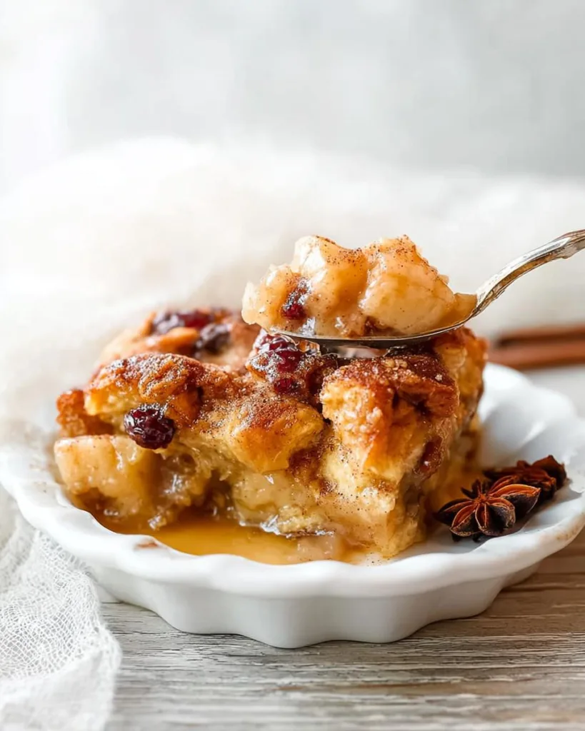 1-Dish Apple Bread Pudding Ultimate Fall Dessert 3 Apple Bread Pudding