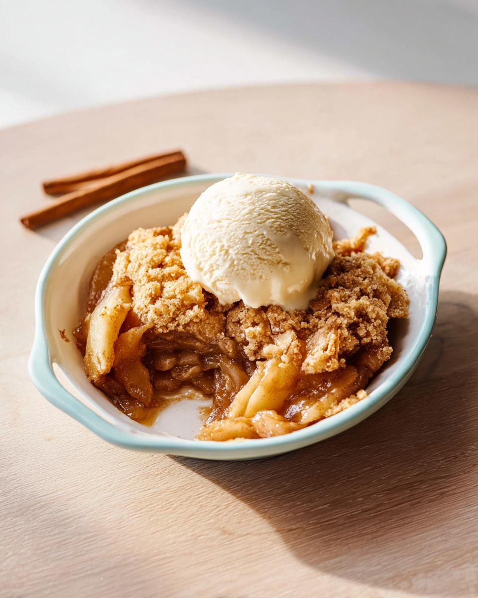 Apple Brown Betty - detail 1