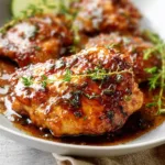 Apple Cider Glazed Chicken