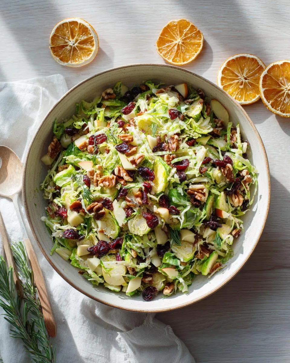 Apple Cranberry Brussels Sprouts Salad: Perfect in 20 Mins 3 Apple Cranberry Brussels Sprouts Salad - detail 1