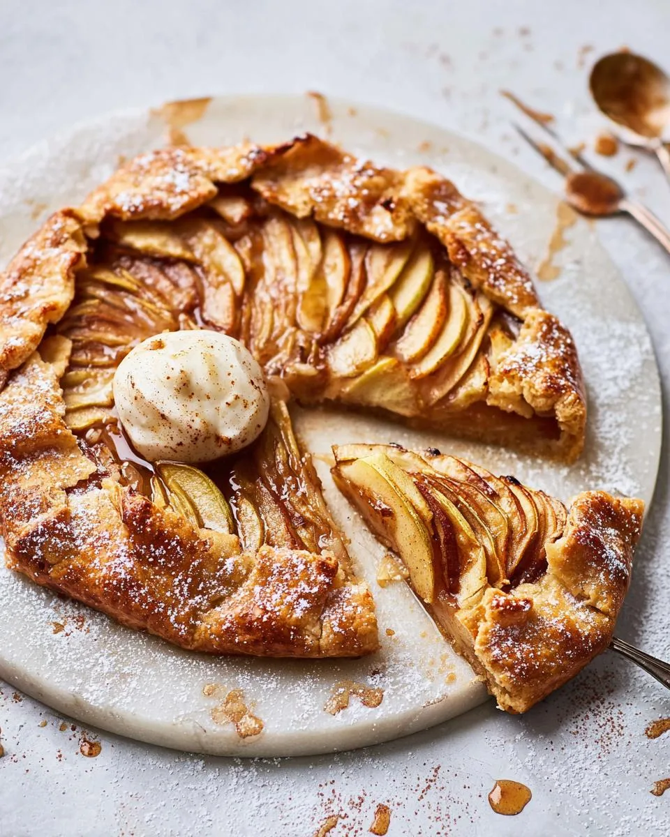 Irresistible 3-Apple Galette 3 Apple Galette - detail 1
