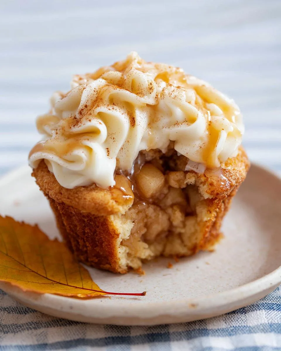 Best 12 Apple Pie Stuffed Cupcakes with Surprise Center 3 Apple Pie Stuffed Cupcakes - detail 1