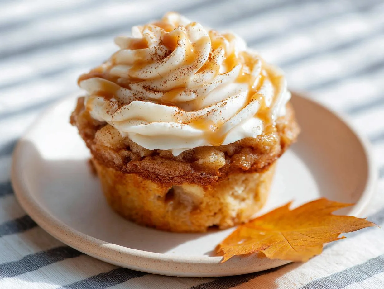 Recipe Kitchen Hub - Easy Slow Cooker Recipes 16 Apple Pie Stuffed Cupcakes