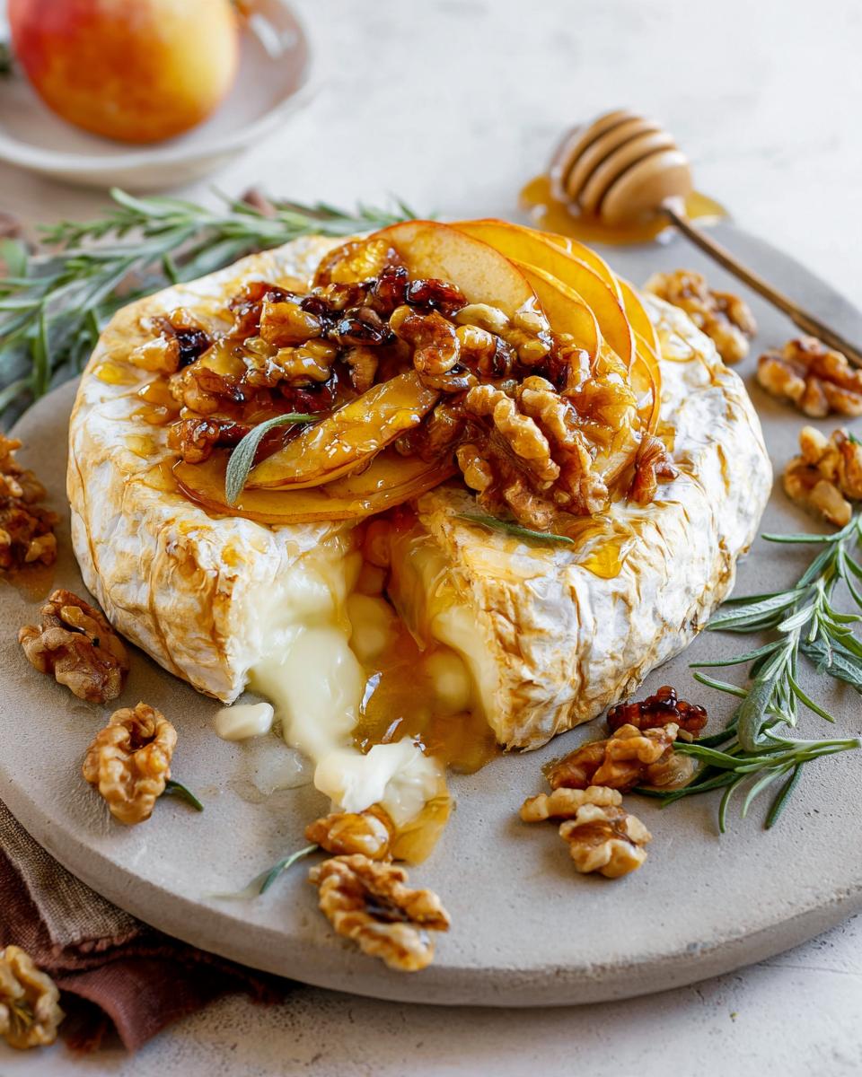Perfect 25-Minute Caramel Apple Brie 3 Caramel Apple Brie - detail 1