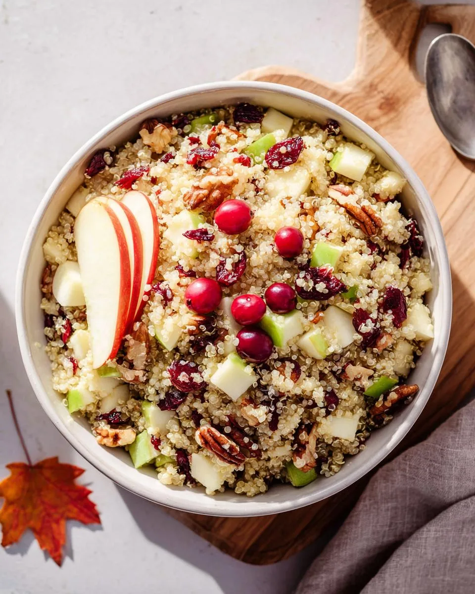 Cranberry Apple Quinoa Salad - detail 1