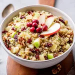 Cranberry Apple Quinoa Salad