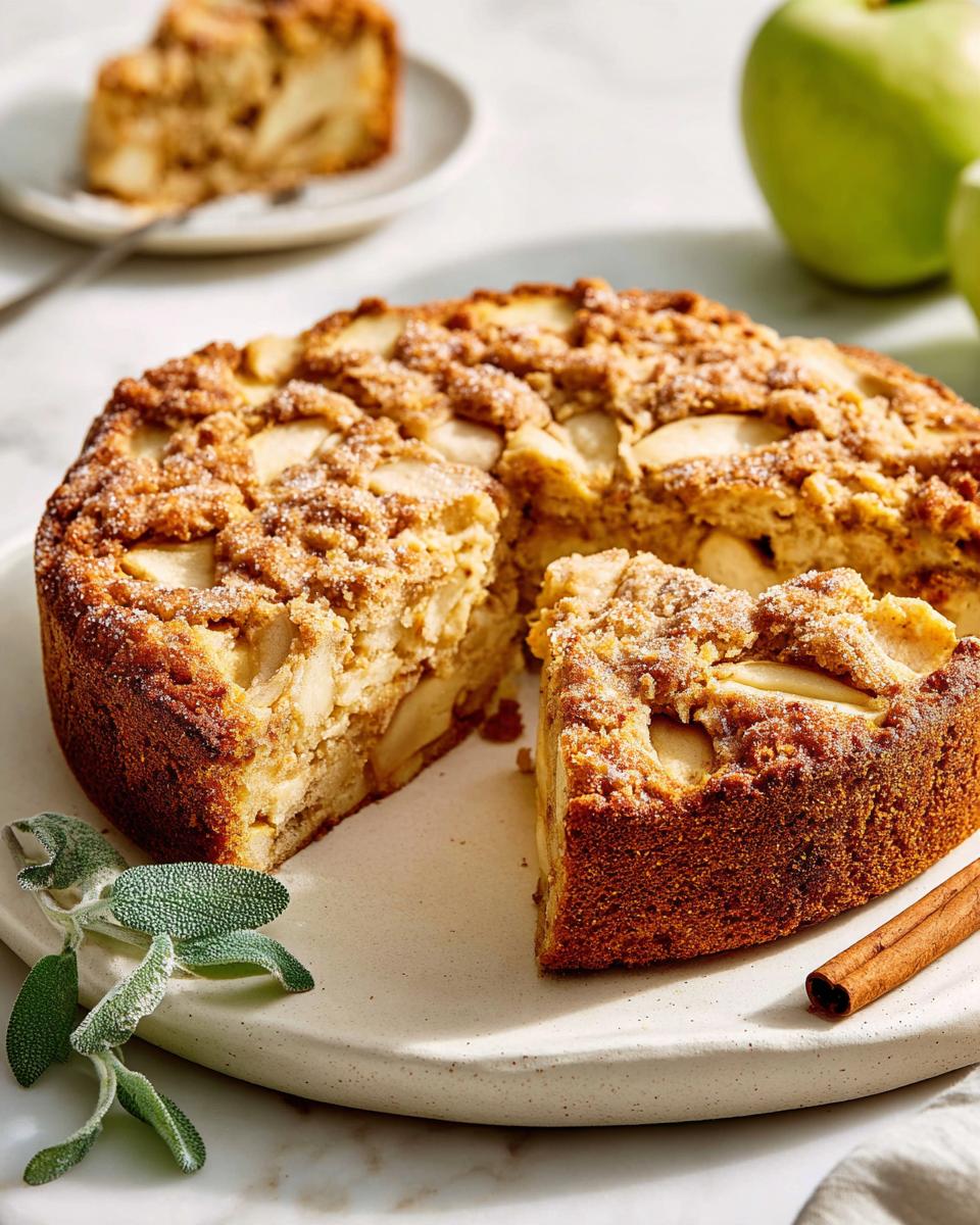 Irish Apple Cake: 1 Secret for Tender Crumb 3 Irish Apple Cake - detail 1