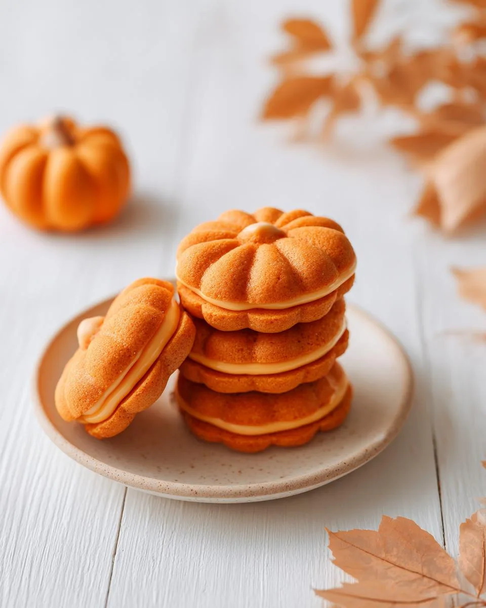 7 Jack-O'-Lantern Sandwich Cookies bake in 30 minutes 3 Jack-O'-Lantern Sandwich Cookies - detail 1