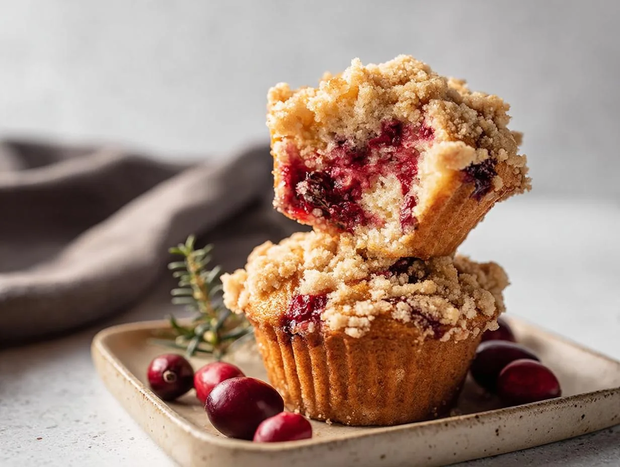 Recipe Kitchen Hub - Easy Slow Cooker Recipes 13 Leftover Cranberry Sauce Coffee Cake Muffins